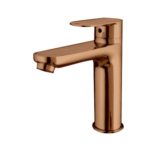 Single Lever Basin Mixer Rose Gold